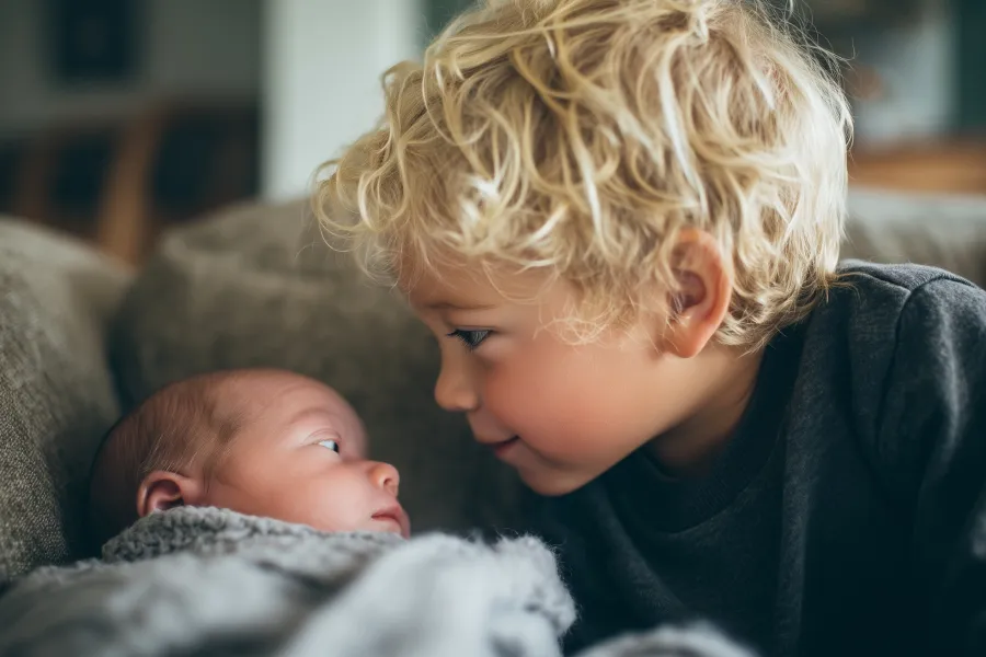 Digital guide to welcoming baby with older kids